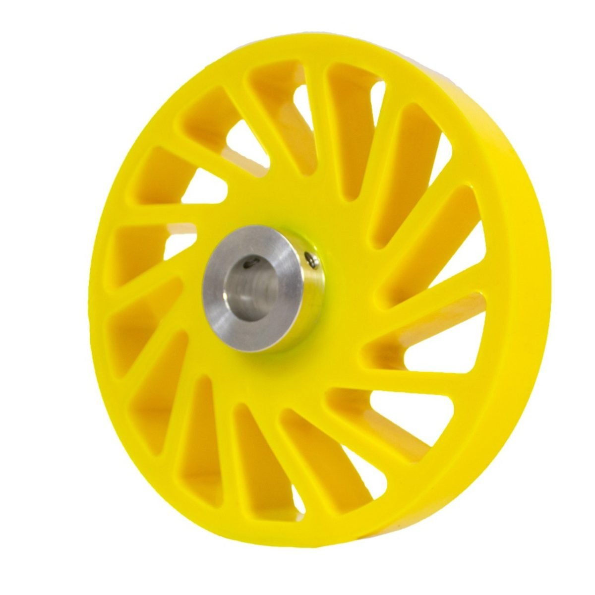 6 inch by 1 inch Hubbed Metering Wheel