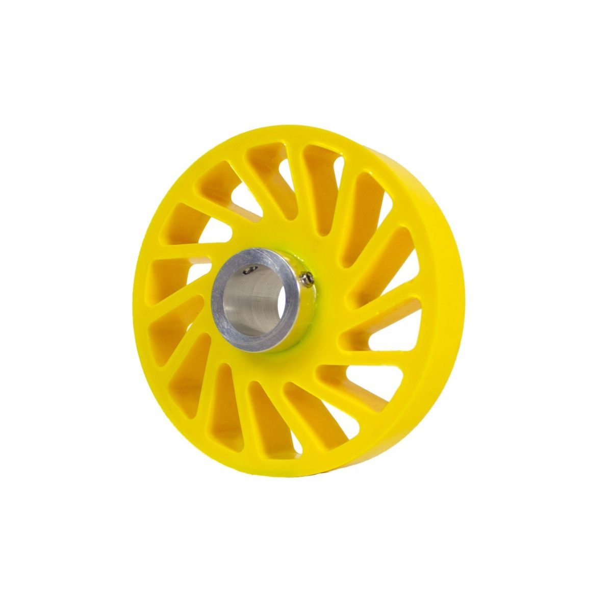 5 inch by 1 inch Hubbed Zero-Crush Wheel