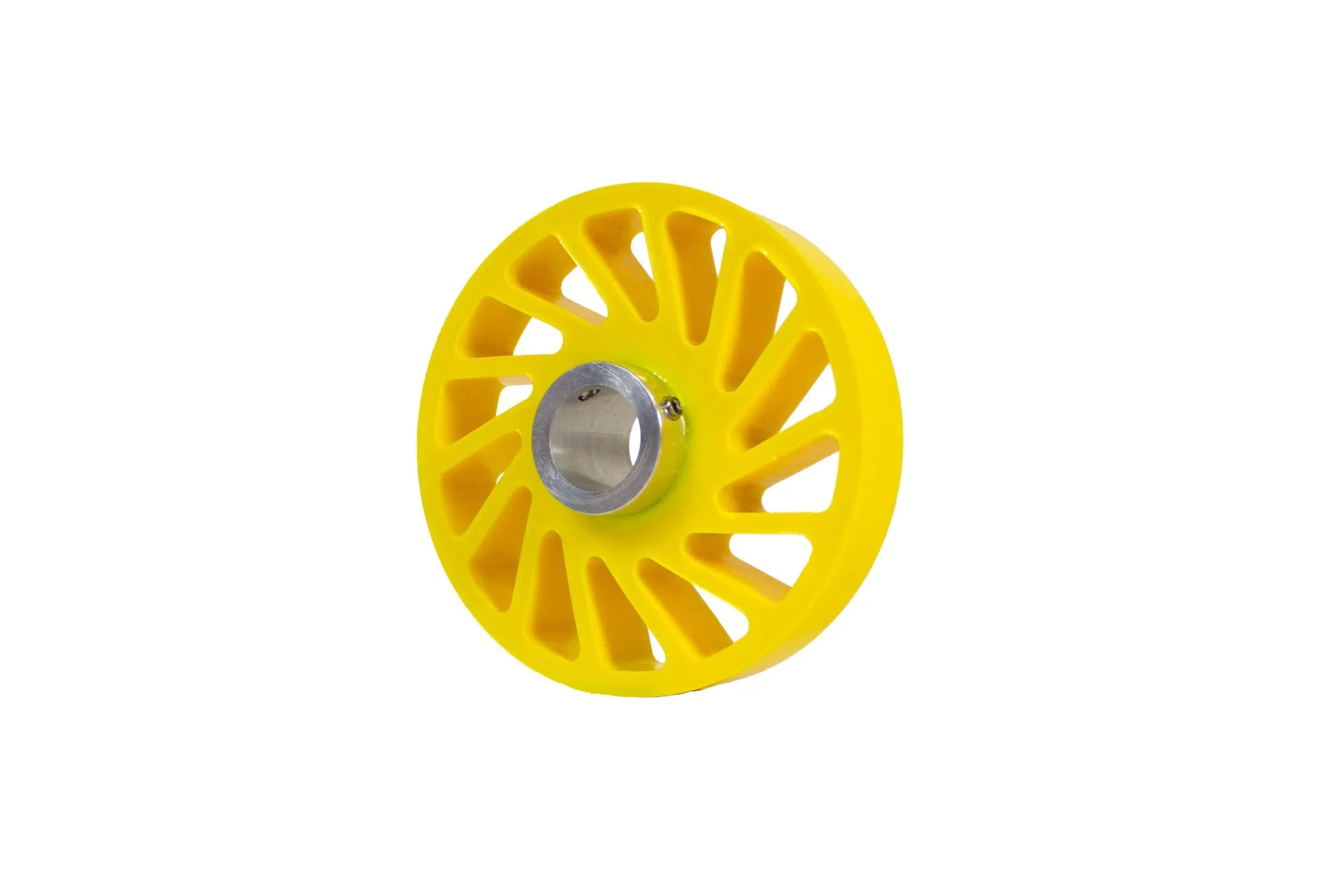 5 inch by 1 inch Hubbed Zero-Crush Wheel
