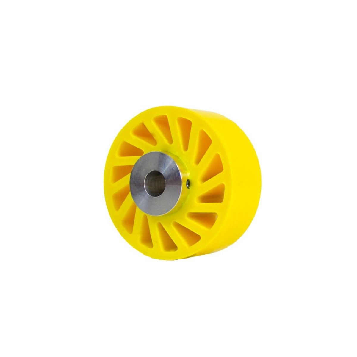 3 inch by 1 inch Hubbed Spacer Wheel