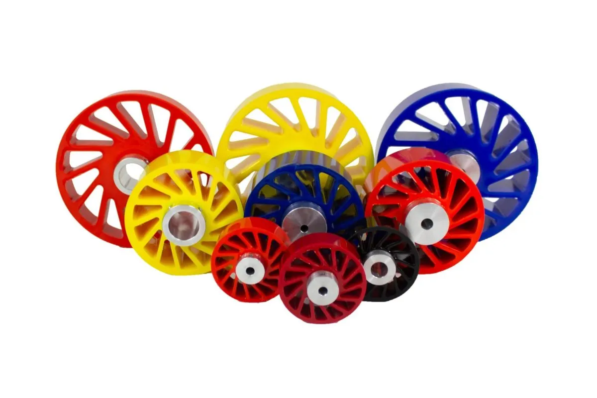 Polyurethane Bottle Spacer Wheels