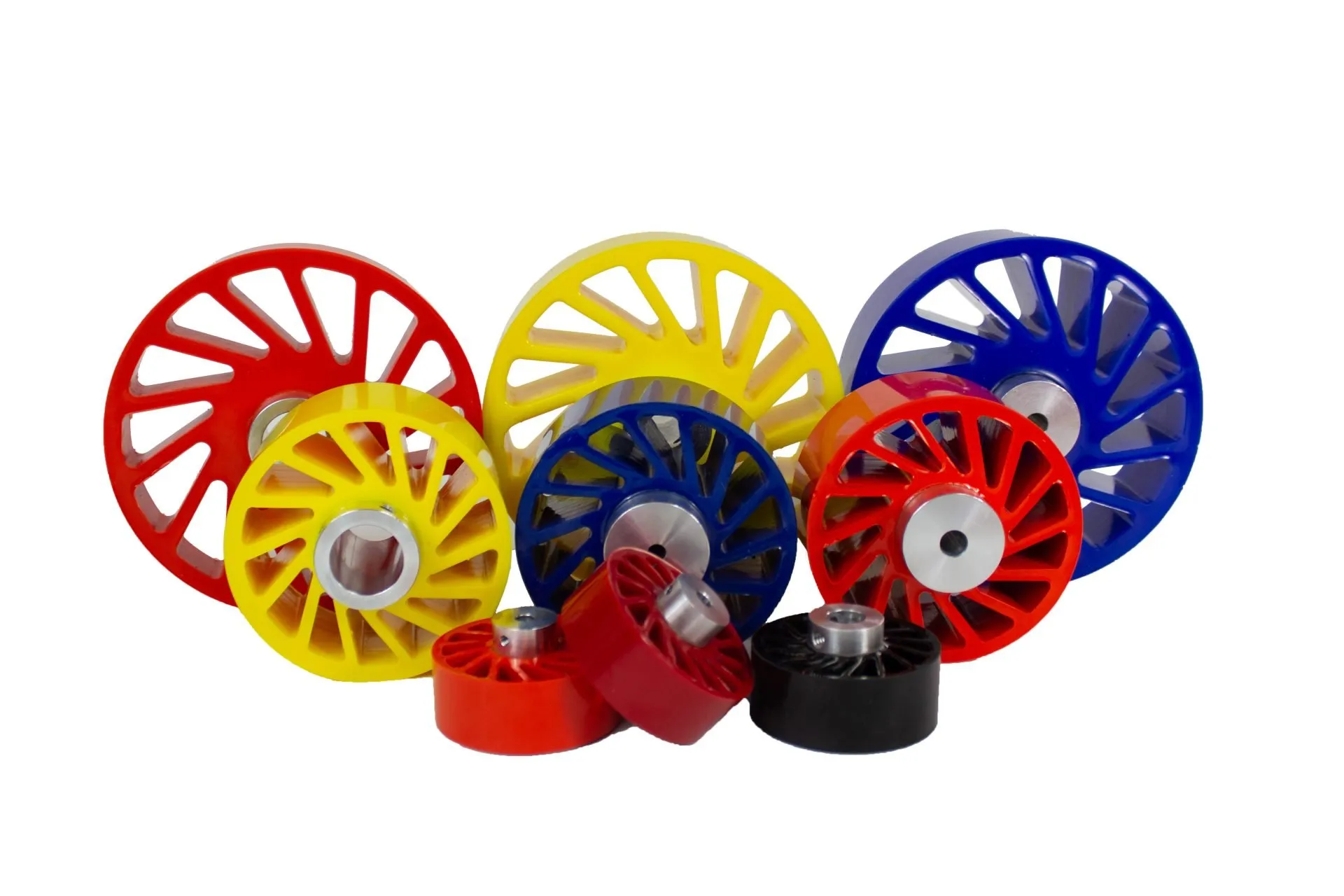 Polyurethane No-Crush Wheels